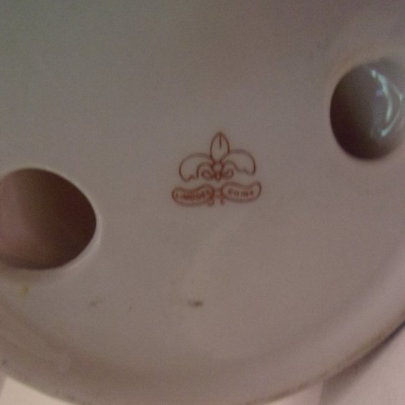 ANTIQUE LIMOGES HAND PAINTED HAT PIN HOLDER. WS - Picture 4 of 4